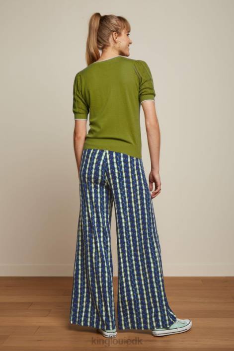 Kvinder agnes puff top herrero King Louie træbine grøn beklædning 60B4102