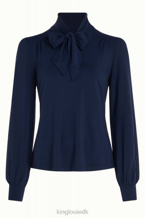 Kvinder amalia top ecovero lys King Louie aften blå beklædning 60B438