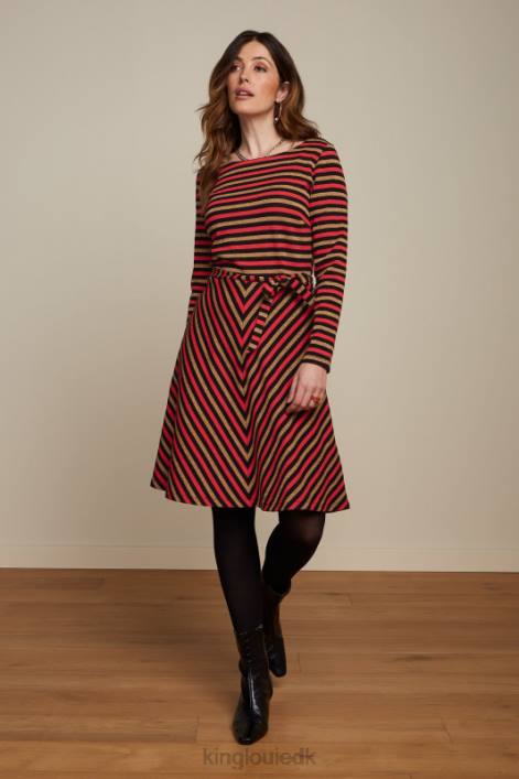 Kvinder betty dress spritz King Louie krydret appelsin beklædning 60B424