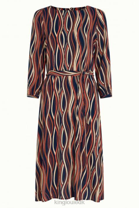 Kvinder betty kjole merrill King Louie blå beklædning 60B416