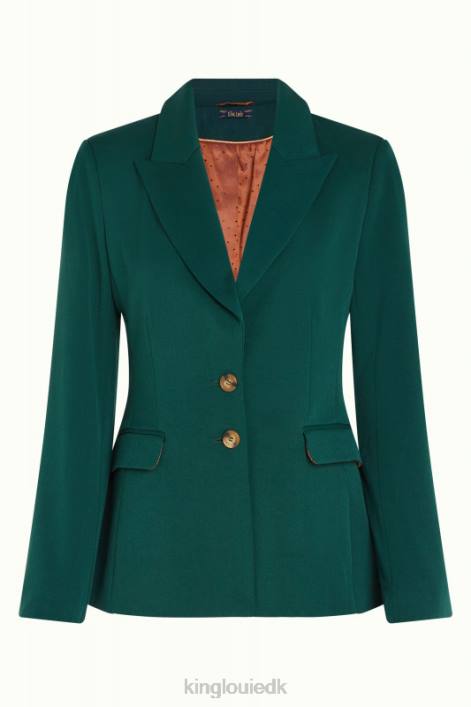 Kvinder bianca blazer broadway King Louie fyrregrøn beklædning 60B4183