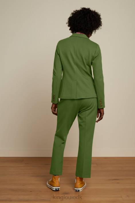 Kvinder bibi blazer uni rodeo King Louie olivengrøn beklædning 60B4180