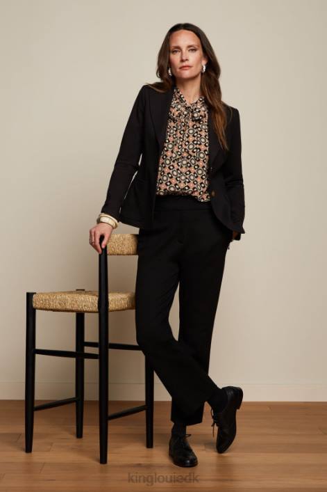 Kvinder bibi blazer uni rodeo King Louie sort beklædning 60B4181