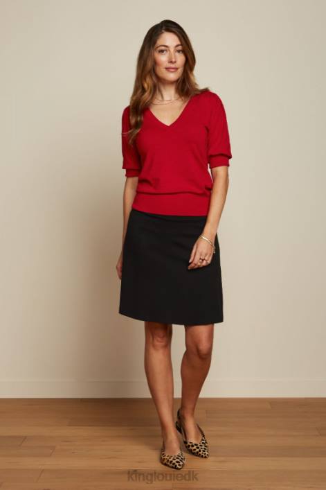 Kvinder border nederdel milano uni King Louie sort beklædning 60B4167