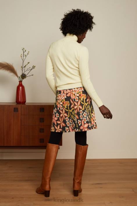 Kvinder border nederdel morgane King Louie sort beklædning 60B4155