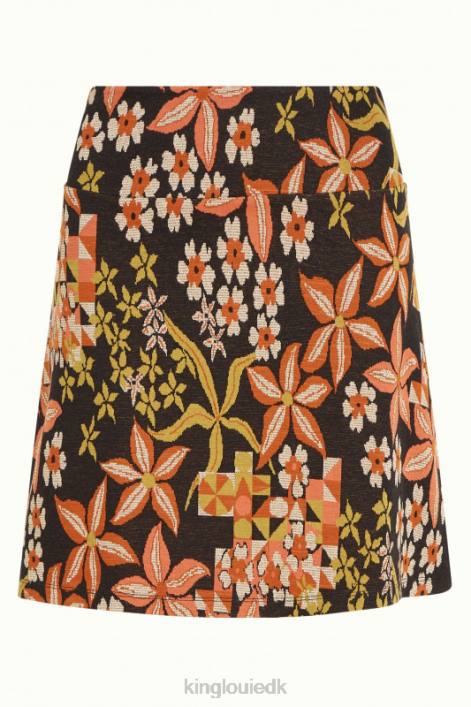 Kvinder border nederdel morgane King Louie sort beklædning 60B4155