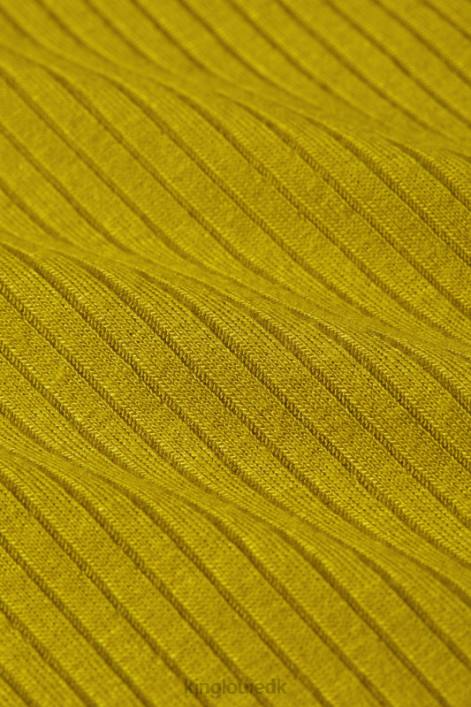 Kvinder carice v top uni rib King Louie karrygul beklædning 60B450