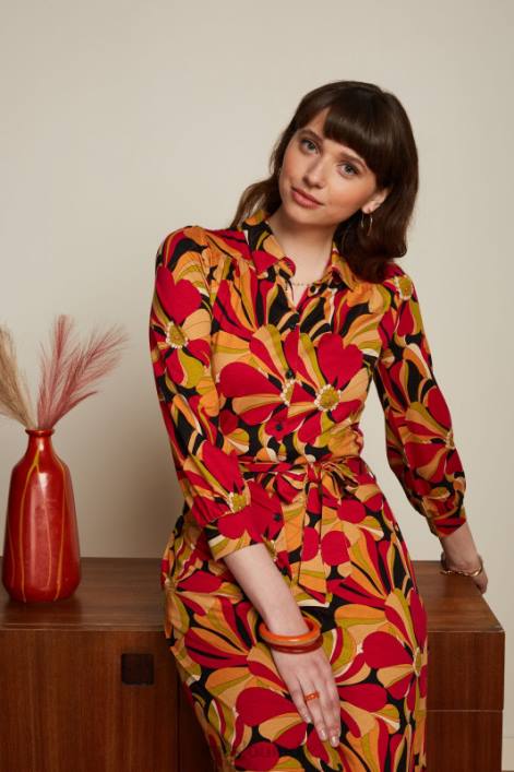 Kvinder carina kjole elsker King Louie sort beklædning 60B412