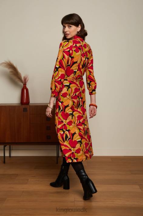 Kvinder carina kjole elsker King Louie sort beklædning 60B412