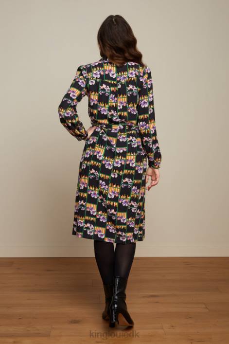 Kvinder carina kjole rebelle King Louie sort beklædning 60B420