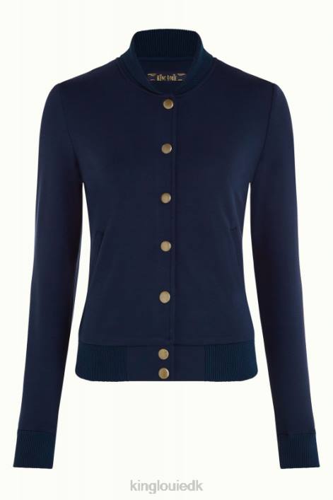 Kvinder cleo jakke milano uni King Louie aften blå beklædning 60B4176