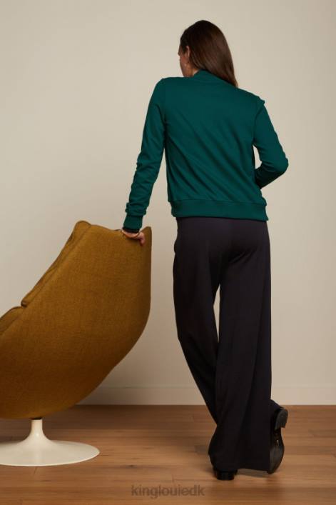 Kvinder cleo jakke milano uni King Louie fyrregrøn beklædning 60B4178