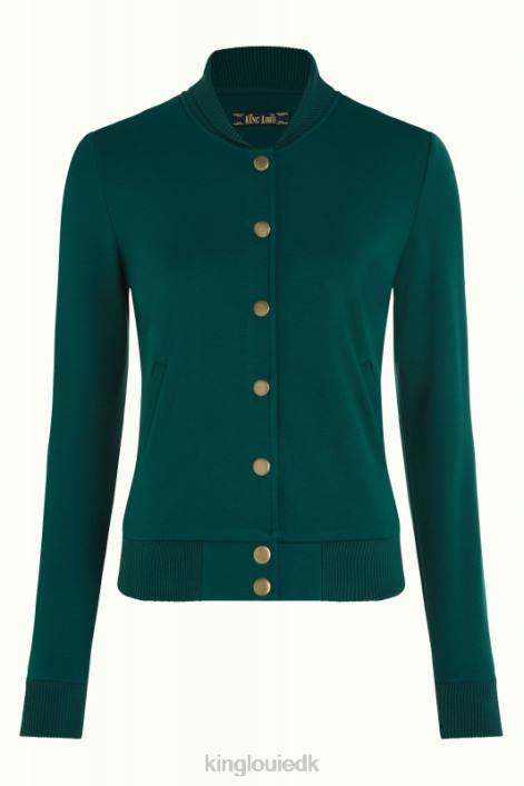 Kvinder cleo jakke milano uni King Louie fyrregrøn beklædning 60B4178