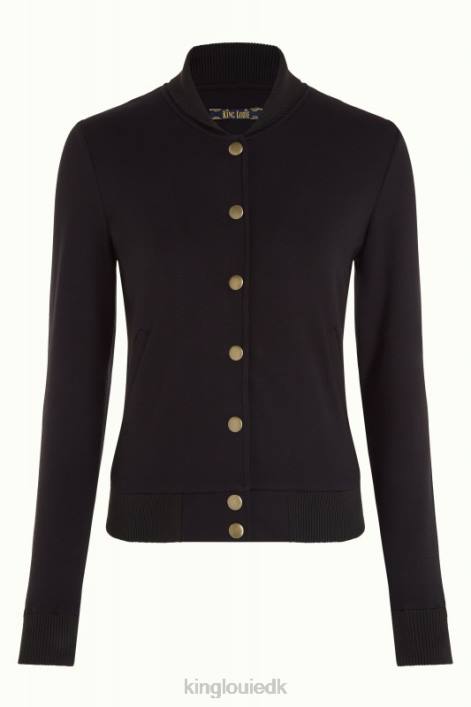 Kvinder cleo jakke milano uni King Louie sort beklædning 60B4177