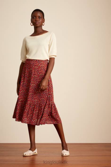 Kvinder efeu klokke top cocoon bci King Louie fløde beklædning 60B4104