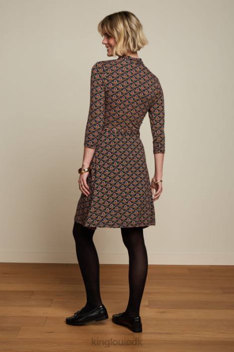 Kvinder emmy kjole jubilæum King Louie guldsmede grøn beklædning 60B428