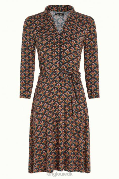 Kvinder emmy kjole jubilæum King Louie guldsmede grøn beklædning 60B428