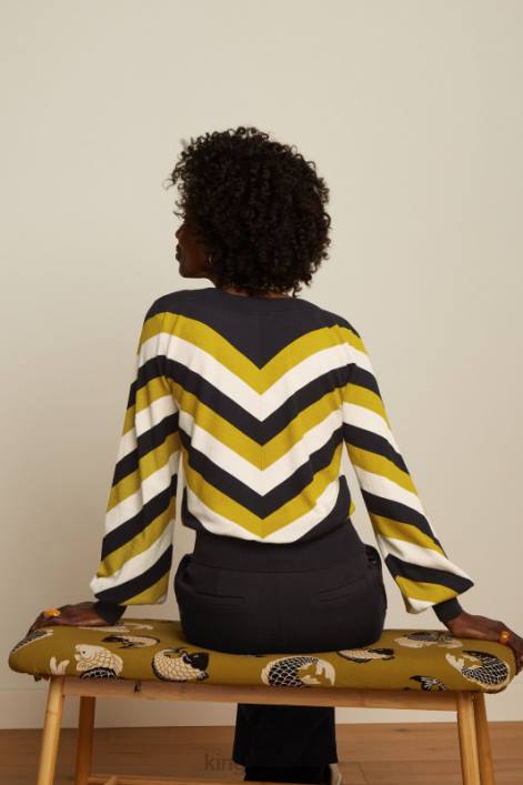 Kvinder erin bell top lutz King Louie karrygul beklædning 60B459