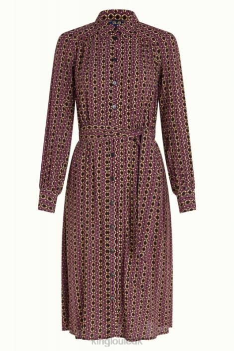 Kvinder jeanne kjole hoopah King Louie mesa pink beklædning 60B418