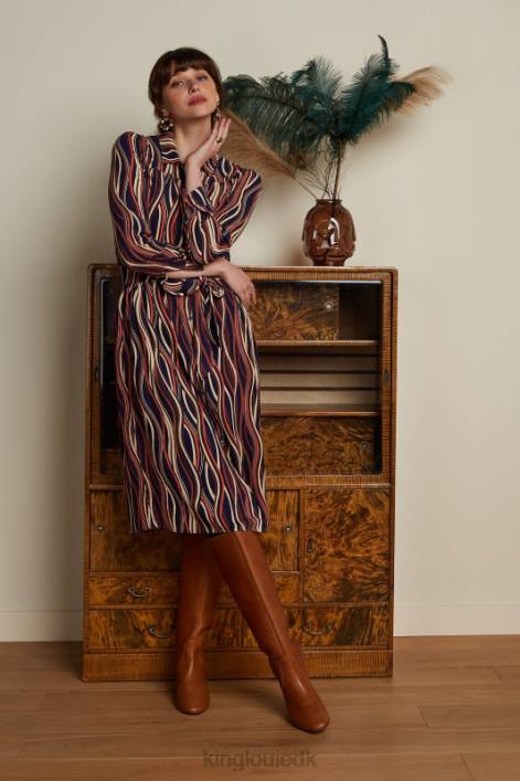 Kvinder lalia kjole merrill King Louie blå beklædning 60B417