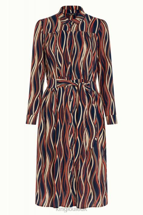 Kvinder lalia kjole merrill King Louie blå beklædning 60B417