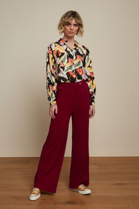 Kvinder marisa bluse marmora King Louie sort beklædning 60B4129