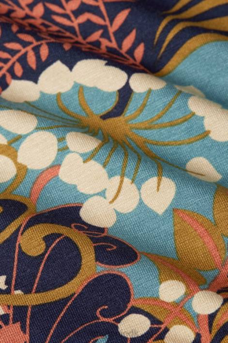 Kvinder mona kjole nattergal King Louie blå beklædning 60B410