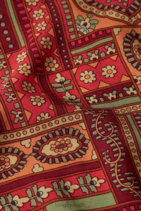 Kvinder nala kjole balthazar King Louie cabernet rød beklædning 60B419