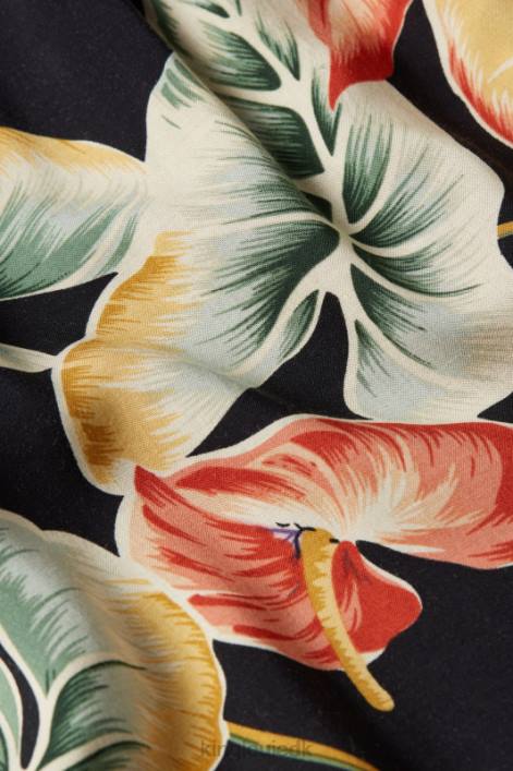 Kvinder oliven midikjole marmora King Louie sort beklædning 60B429