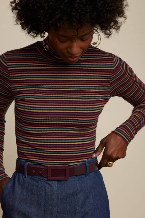 Kvinder patent bælte King Louie cabernet rød tilbehør 60B4200