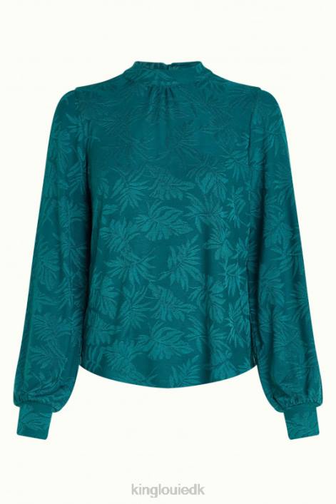 Kvinder phoebe top pop-up King Louie antik grøn beklædning 60B443