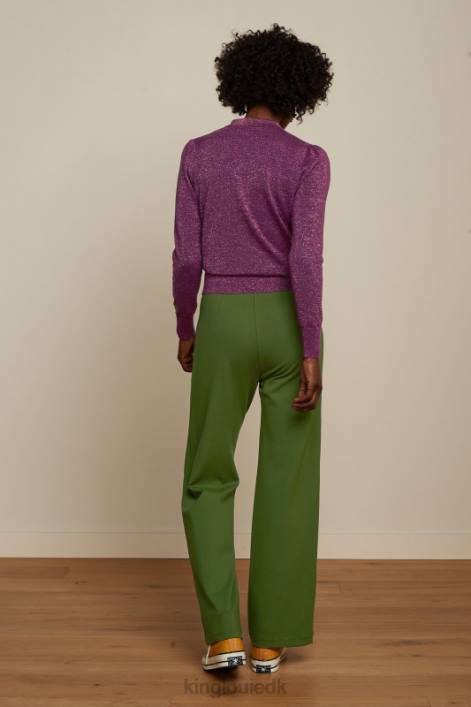 Kvinder polo flæse top lapis King Louie caspia lilla beklædning 60B466