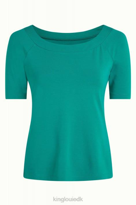 Kvinder sarah top ecovero light King Louie aqua grøn beklædning 60B4107