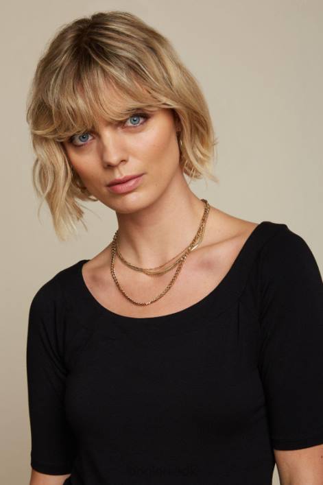 Kvinder sarah top ecovero light King Louie sort beklædning 60B4105