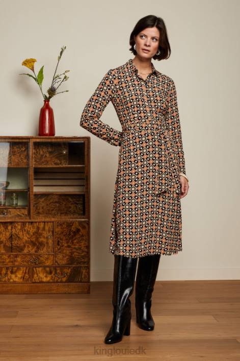 Kvinder sheeva kjole ozzy King Louie marcipan beklædning 60B415