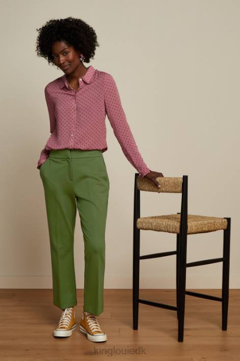 Kvinder sophia bluse la belle King Louie mesa pink beklædning 60B4120