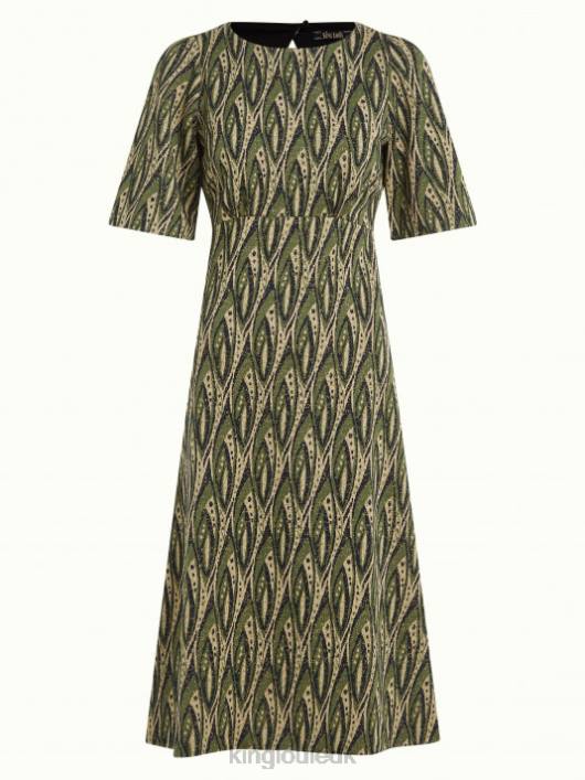 Kvinder uma kjole sejr King Louie blå beklædning 60B414