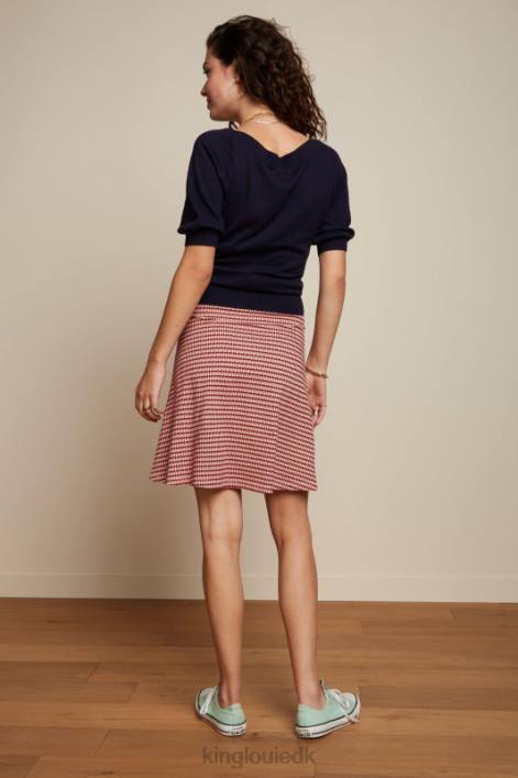 Kvinder vedbend top kokon King Louie blå beklædning 60B494