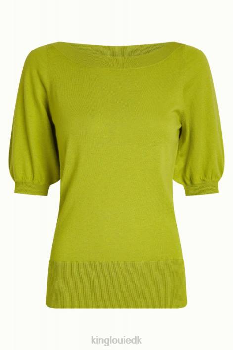 Kvinder vedbend top kokon King Louie citronelle gul beklædning 60B491