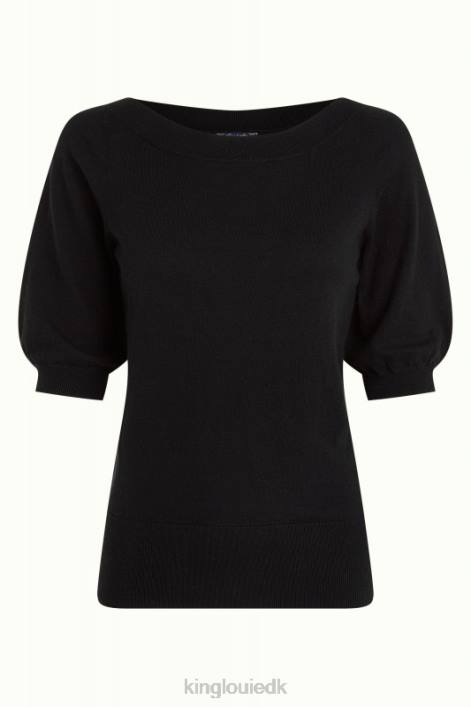 Kvinder vedbend top kokon King Louie sort beklædning 60B492