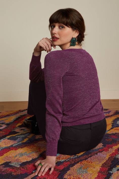 Kvinder vedbend top lapis King Louie caspia lilla beklædning 60B472