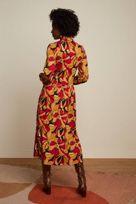 Kvinder violetta kjole elsker King Louie sort beklædning 60B413