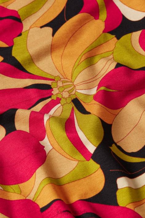 Kvinder violetta kjole elsker King Louie sort beklædning 60B413