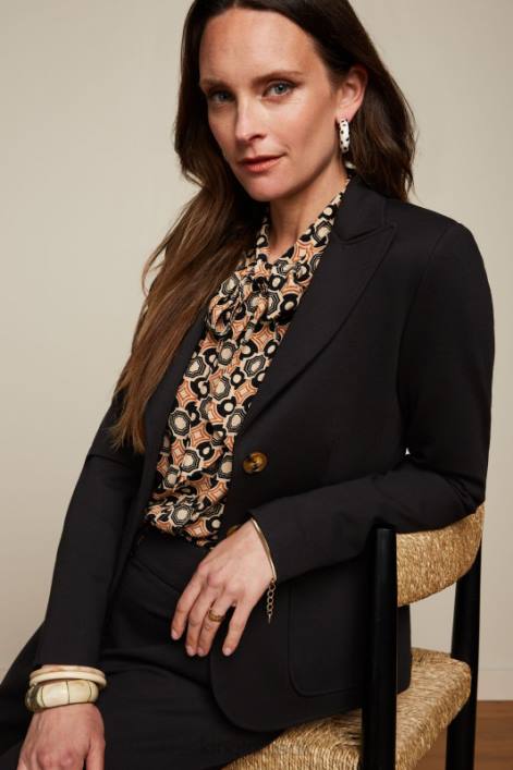 Kvinder bibi blazer uni rodeo King Louie sort beklædning 60B4181