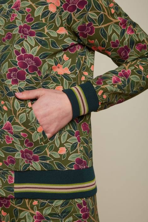 Kvinder bessie jakke bellevue King Louie olivengrøn beklædning 60B4185