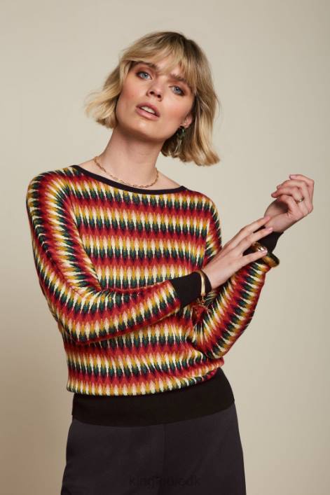 Kvinder valentina top celina King Louie sort beklædning 60B463